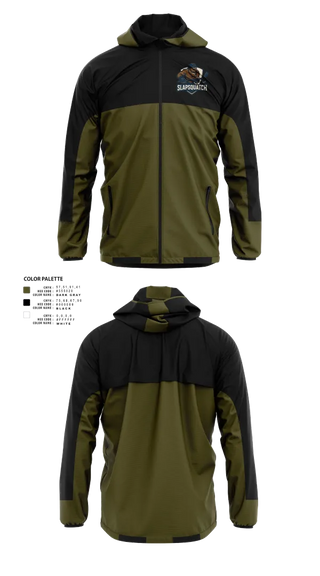 Windbreaker, Slapsquatch, Ice Hockey, Teamtime, Team time, sublimation, custom sports apparel, team uniforms, spirit wear, spiritwear, sports uniforms, custom shirts, team store, custom team store, fundraiser sports, apparel fundraiser