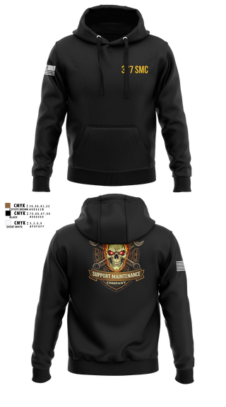 Hoodie, 377 Support Maintenance Company, Army, Teamtime, Team time, sublimation, custom sports apparel, team uniforms, spirit wear, spiritwear, sports uniforms, custom shirts, team store, custom team store, fundraiser sports, apparel fundraiser