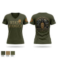 NC DNCR State Ranger Women's Short Sleeve V-neck Shirt - 1