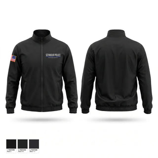 Windbreaker, Seymour Police Department, Police, Teamtime, Team time, sublimation, custom sports apparel, team uniforms, spirit wear, spiritwear, sports uniforms, custom shirts, team store, custom team store, fundraiser sports, apparel fundraiser