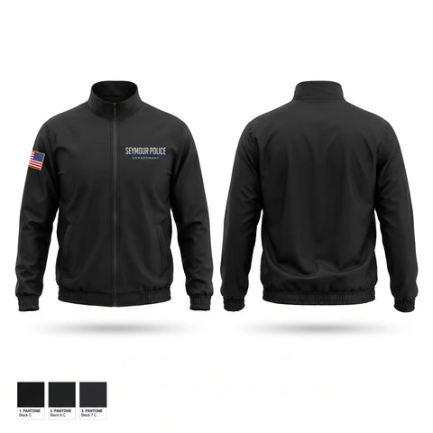 Windbreaker, Seymour Police Department, Police, Teamtime, Team time, sublimation, custom sports apparel, team uniforms, spirit wear, spiritwear, sports uniforms, custom shirts, team store, custom team store, fundraiser sports, apparel fundraiser