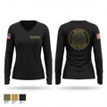MCSO UAV Team 17269489 Women's Long Sleeve V-neck Shirt - 1