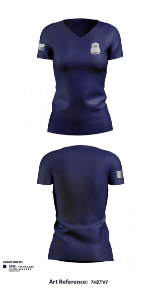 Womens Short Sleeve Vneck Shirt, Virginia State Police, Police, Teamtime, Team time, sublimation, custom sports apparel, team uniforms, spirit wear, spiritwear, sports uniforms, custom shirts, team store, custom team store, fundraiser sports, apparel fundraiser
