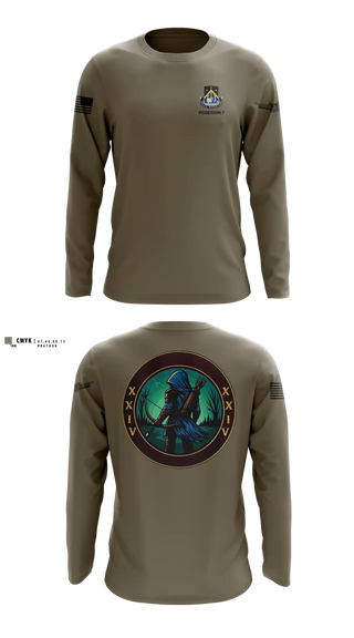 Long Sleeve Performance Shirt, 24TH MDSB, Army, Teamtime, Team time, sublimation, custom sports apparel, team uniforms, spirit wear, spiritwear, sports uniforms, custom shirts, team store, custom team store, fundraiser sports, apparel fundraiser