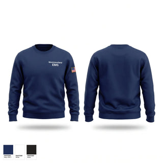 Crew Neck Sweatshirt, Westmoreland  EMS, EMS/EMT, Teamtime, Team time, sublimation, custom sports apparel, team uniforms, spirit wear, spiritwear, sports uniforms, custom shirts, team store, custom team store, fundraiser sports, apparel fundraiser