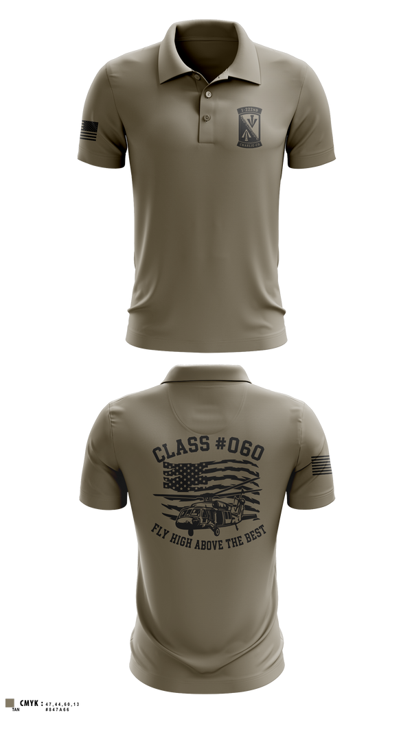 Short Sleeve Performance Polo, 1-222nd Aviation Regiment, Army, Teamtime, Team time, sublimation, custom sports apparel, team uniforms, spirit wear, spiritwear, sports uniforms, custom shirts, team store, custom team store, fundraiser sports, apparel fundraiser