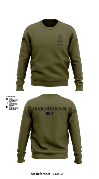 Crew Neck Sweatshirt, Field Intelligence Unit, Police, Teamtime, Team time, sublimation, custom sports apparel, team uniforms, spirit wear, spiritwear, sports uniforms, custom shirts, team store, custom team store, fundraiser sports, apparel fundraiser