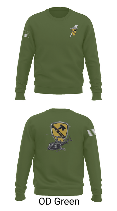 3227 aircav 53479323 Crew Neck Sweatshirt - 45