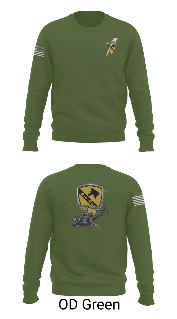 Crew Neck Sweatshirt, 3227 aircav, Army, Teamtime, Team time, sublimation, custom sports apparel, team uniforms, spirit wear, spiritwear, sports uniforms, custom shirts, team store, custom team store, fundraiser sports, apparel fundraiser