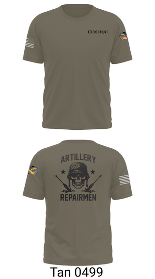 Short Sleeve Performance Shirt, ARMT 1-320th Field Artillery, Army, Teamtime, Team time, sublimation, custom sports apparel, team uniforms, spirit wear, spiritwear, sports uniforms, custom shirts, team store, custom team store, fundraiser sports, apparel fundraiser