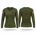 Stewart County SRT 27777146 Women's Long Sleeve V-neck Shirt - 1