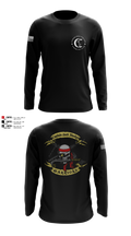 1st Battalion 2nd Marines Charlie Co Veteran 59013691 Long Sleeve Performance Shirt 5