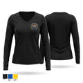 Auto Crimes Enforcement Women's Long Sleeve V-neck Shirt - 1