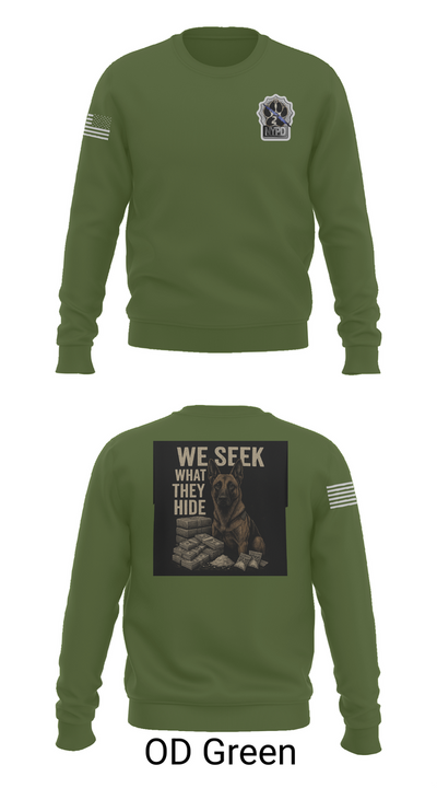 Narcotics K9 63808896 Crew Neck Sweatshirt - 43