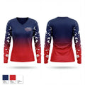 Dawgs 12702409 Women's Long Sleeve V-neck Shirt - 1