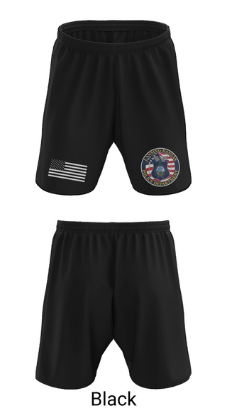 Athletic Shorts With Pockets, Lansing Police Department, Police, Teamtime, Team time, sublimation, custom sports apparel, team uniforms, spirit wear, spiritwear, sports uniforms, custom shirts, team store, custom team store, fundraiser sports, apparel fundraiser