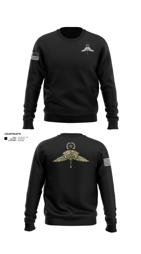 Crew Neck Sweatshirt, Military Free fall school, Army, Teamtime, Team time, sublimation, custom sports apparel, team uniforms, spirit wear, spiritwear, sports uniforms, custom shirts, team store, custom team store, fundraiser sports, apparel fundraiser