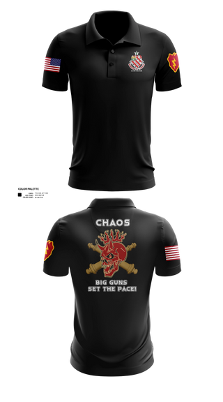 Short Sleeve Performance Polo, C/1-8 FA, Army, Teamtime, Team time, sublimation, custom sports apparel, team uniforms, spirit wear, spiritwear, sports uniforms, custom shirts, team store, custom team store, fundraiser sports, apparel fundraiser