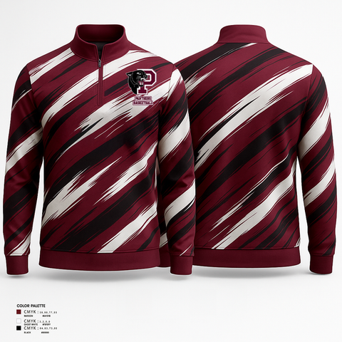 Quarter Zip Jacket, team name, Men's Basketball, Teamtime, Team time, sublimation, custom sports apparel, team uniforms, spirit wear, spiritwear, sports uniforms, custom shirts, team store, custom team store, fundraiser sports, apparel fundraiser