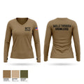 NCTC GULFPORT Women's Long Sleeve V-neck Shirt - 1