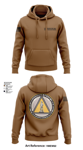 Hoodie, 22nd Recruiting and Retention Battalion, , Teamtime, Team time, sublimation, custom sports apparel, team uniforms, spirit wear, spiritwear, sports uniforms, custom shirts, team store, custom team store, fundraiser sports, apparel fundraiser