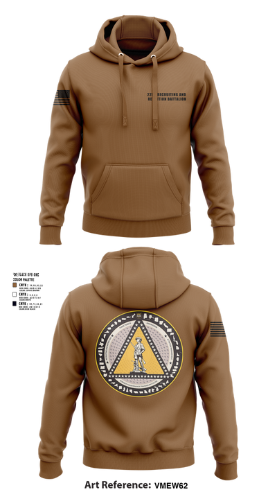 22nd Recruiting and Retention Battalion 91299609 Hoodie - 1