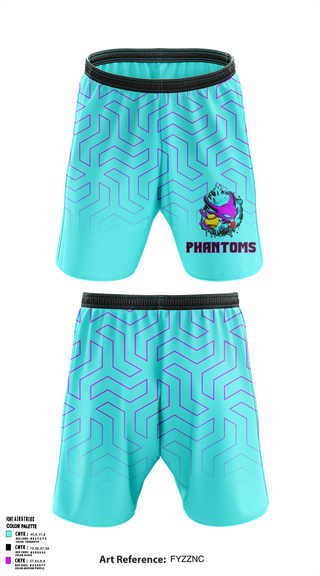 Athletic Shorts With Pockets, Phantoms, Baseball, Teamtime, Team time, sublimation, custom sports apparel, team uniforms, spirit wear, spiritwear, sports uniforms, custom shirts, team store, custom team store, fundraiser sports, apparel fundraiser
