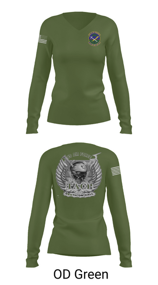 Womens Long Sleeve Vneck Shirt, 14th ASOS, , Teamtime, Team time, sublimation, custom sports apparel, team uniforms, spirit wear, spiritwear, sports uniforms, custom shirts, team store, custom team store, fundraiser sports, apparel fundraiser