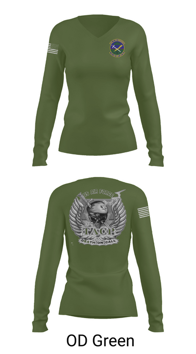 14th ASOS 72723068 Women's Long Sleeve V-neck Shirt - 57