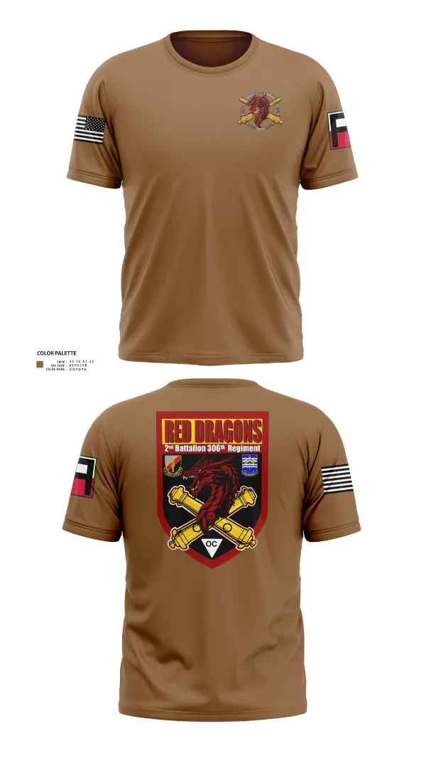 Short Sleeve Performance Shirt, 2-306th FAR, Army, Teamtime, Team time, sublimation, custom sports apparel, team uniforms, spirit wear, spiritwear, sports uniforms, custom shirts, team store, custom team store, fundraiser sports, apparel fundraiser
