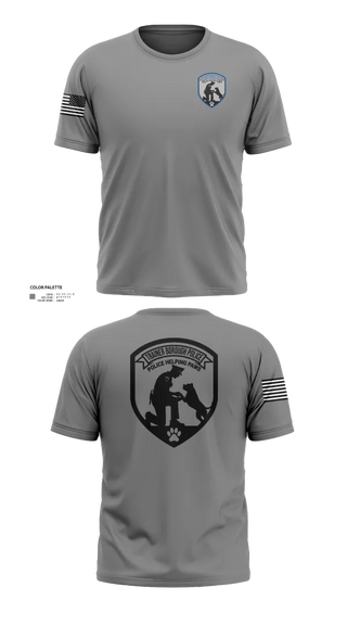 Short Sleeve Performance Shirt, Police Helping Paws, , Teamtime, Team time, sublimation, custom sports apparel, team uniforms, spirit wear, spiritwear, sports uniforms, custom shirts, team store, custom team store, fundraiser sports, apparel fundraiser