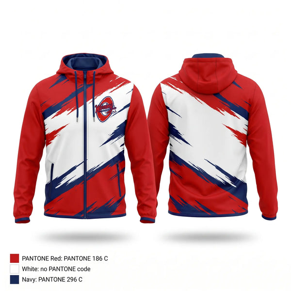Windbreaker, Okeeheelee Warriors, Baseball, Teamtime, Team time, sublimation, custom sports apparel, team uniforms, spirit wear, spiritwear, sports uniforms, custom shirts, team store, custom team store, fundraiser sports, apparel fundraiser