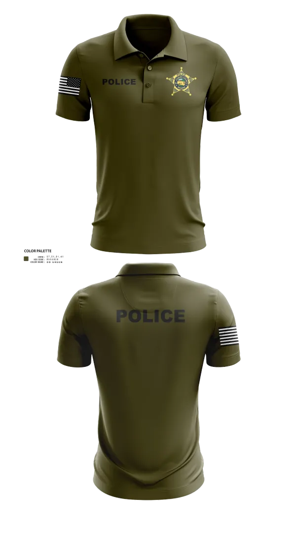 Short Sleeve Performance Polo, St. Joseph County Police Department, , Teamtime, Team time, sublimation, custom sports apparel, team uniforms, spirit wear, spiritwear, sports uniforms, custom shirts, team store, custom team store, fundraiser sports, apparel fundraiser