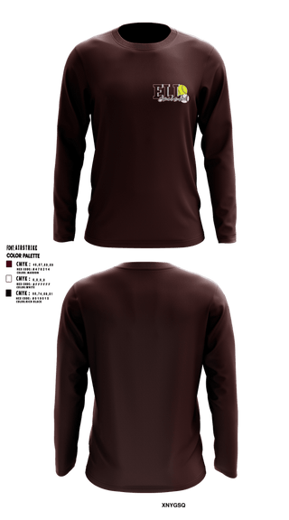Long Sleeve Performance Shirt, Elko Little League, Baseball, Teamtime, Team time, sublimation, custom sports apparel, team uniforms, spirit wear, spiritwear, sports uniforms, custom shirts, team store, custom team store, fundraiser sports, apparel fundraiser