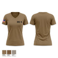 HSC-9 Women's Short Sleeve V-neck Shirt - 1