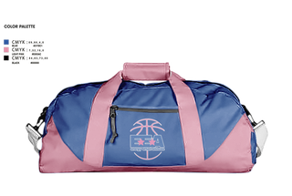 Duffle Bag, team name, Women's Basketball, Teamtime, Team time, sublimation, custom sports apparel, team uniforms, spirit wear, spiritwear, sports uniforms, custom shirts, team store, custom team store, fundraiser sports, apparel fundraiser