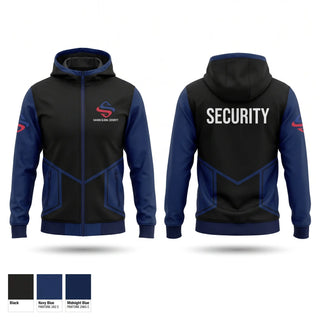 Windbreaker, Sahara Global Security, Police, Teamtime, Team time, sublimation, custom sports apparel, team uniforms, spirit wear, spiritwear, sports uniforms, custom shirts, team store, custom team store, fundraiser sports, apparel fundraiser