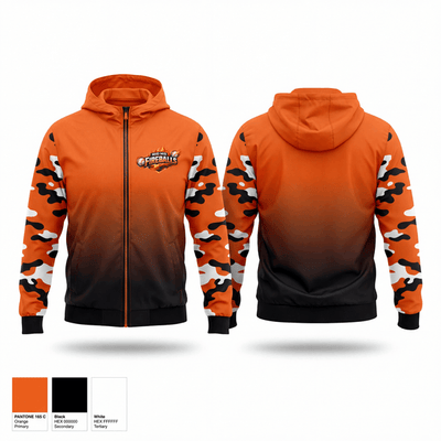 Mid Mo Fireballs 54214123 Windbreaker - 1