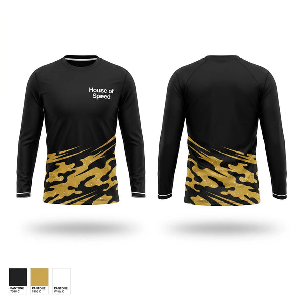 Long Sleeve Performance Shirt, House of Speed, Track & Field, Teamtime, Team time, sublimation, custom sports apparel, team uniforms, spirit wear, spiritwear, sports uniforms, custom shirts, team store, custom team store, fundraiser sports, apparel fundraiser