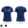 Cadott Police Department Women's Short Sleeve V-neck Shirt - 1