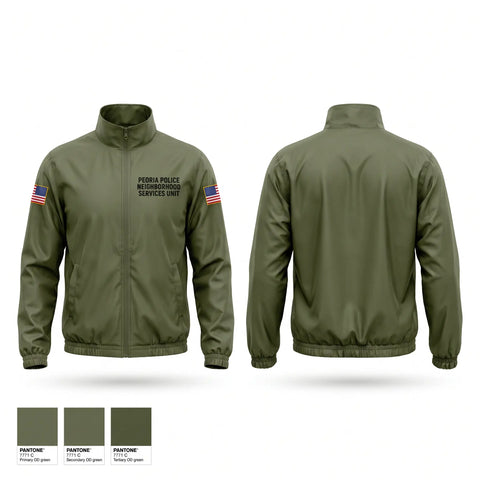 Windbreaker, Peoria Police Neighborhood Services Unit, Police, Teamtime, Team time, sublimation, custom sports apparel, team uniforms, spirit wear, spiritwear, sports uniforms, custom shirts, team store, custom team store, fundraiser sports, apparel fundraiser