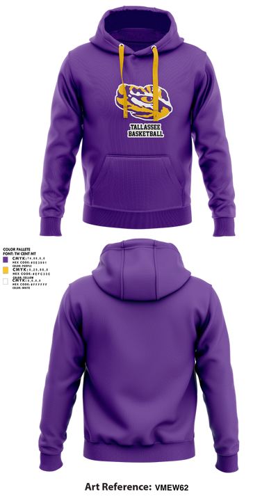 Tallassee High School Basketball 57029493 Hoodie - 1