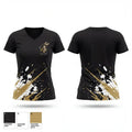 Warren G. Harding High School Baseball 44679717 Women's Short Sleeve V-neck Shirt - 1