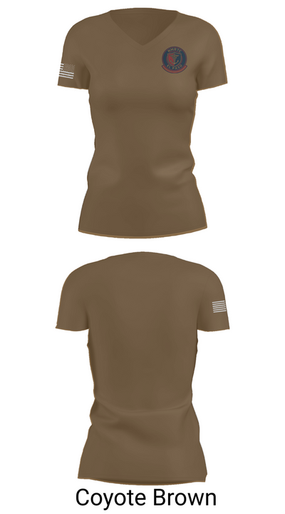 NMRTC El Paso 64078462 Women's Short Sleeve V-neck Shirt - 8