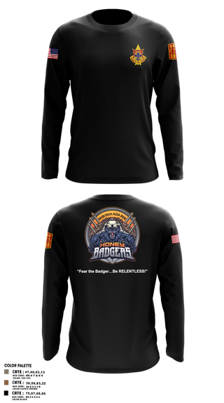 Long Sleeve Performance Shirt, HHB_30X, Army, Teamtime, Team time, sublimation, custom sports apparel, team uniforms, spirit wear, spiritwear, sports uniforms, custom shirts, team store, custom team store, fundraiser sports, apparel fundraiser