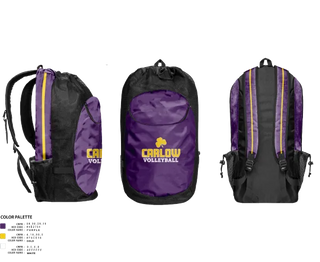 Gear Bag, Carlow University Men's Volleyball, Men's Volleyball, Teamtime, Team time, sublimation, custom sports apparel, team uniforms, spirit wear, spiritwear, sports uniforms, custom shirts, team store, custom team store, fundraiser sports, apparel fundraiser