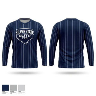 Long Sleeve Performance Shirt, SilverStateElite, Baseball, Teamtime, Team time, sublimation, custom sports apparel, team uniforms, spirit wear, spiritwear, sports uniforms, custom shirts, team store, custom team store, fundraiser sports, apparel fundraiser