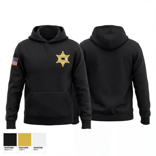 Hoodie, Plumas County Sheriffs Employee's Association, Police, Teamtime, Team time, sublimation, custom sports apparel, team uniforms, spirit wear, spiritwear, sports uniforms, custom shirts, team store, custom team store, fundraiser sports, apparel fundraiser