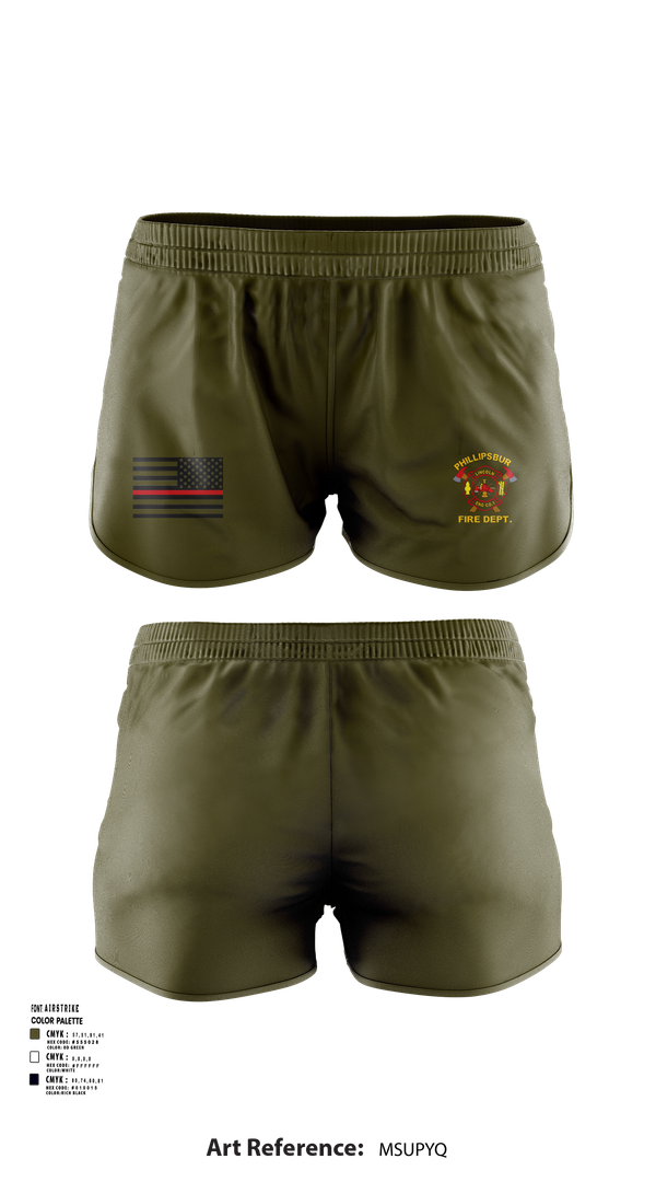 Ranger Panties, PHILLIPSBURG FIRE DEPARTMENT, , Teamtime, Team time, sublimation, custom sports apparel, team uniforms, spirit wear, spiritwear, sports uniforms, custom shirts, team store, custom team store, fundraiser sports, apparel fundraiser