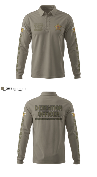 Long Sleeve Performance Polo, GENERIC TEXAS POLICE OFFICER, Police, Teamtime, Team time, sublimation, custom sports apparel, team uniforms, spirit wear, spiritwear, sports uniforms, custom shirts, team store, custom team store, fundraiser sports, apparel fundraiser